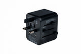 Verbatim 49543 adaptador de enchufe eléctrico Universal Negro