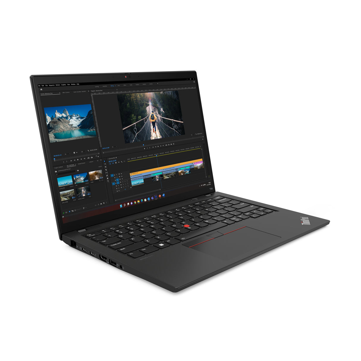 Lenovo ThinkPad T14 Gen 4 (Intel) Laptop Thunder black Portátil Negro Concha