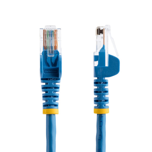 StarTech.com Cable de 1m Azul de Red Fast Ethernet Cat5e RJ45 sin Enganche - Cable Patch Snagless Cables de red 1 m Cat5