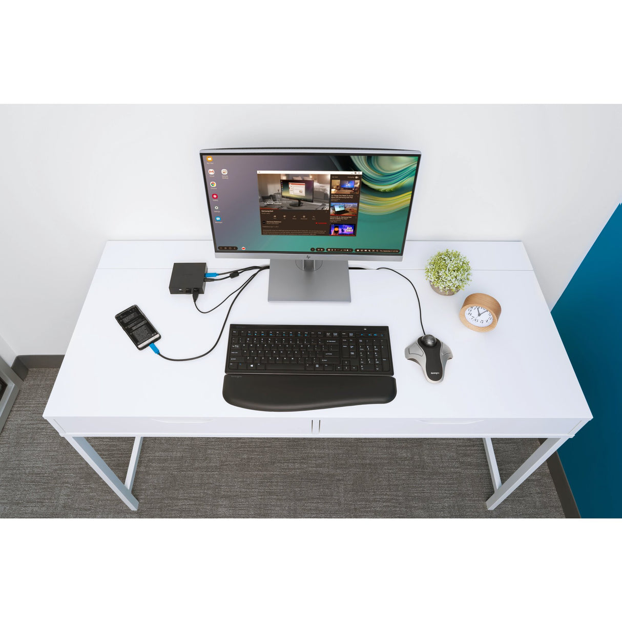 Kensington Reposamuñecas ErgoSoft para teclados finos Accesorio Ergonómico Negro