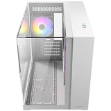 Antec CX600M Trio ARGB White Mini Tower Transparente, Blanco