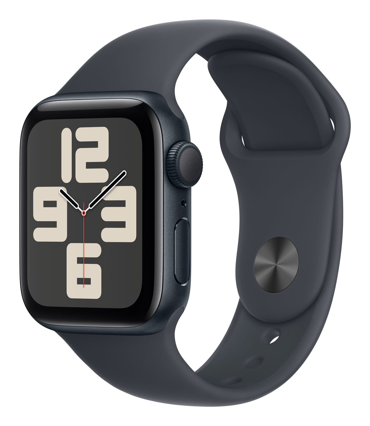 Apple Watch SE OLED 40 mm Digital 324 x 394 Pixeles Pantalla táctil Negro Wifi GPS (satélite)