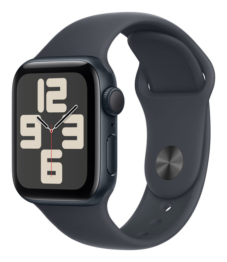 Apple Watch SE OLED 40 mm Digital 324 x 394 Pixeles Pantalla táctil Negro Wifi GPS (satélite)