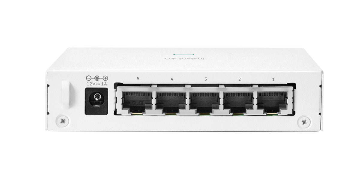 HPE Aruba Networking Networking Instant On Switch 5p Gigabit 1430, No administrado, Gigabit Ethernet (10/100/1000), Bidi