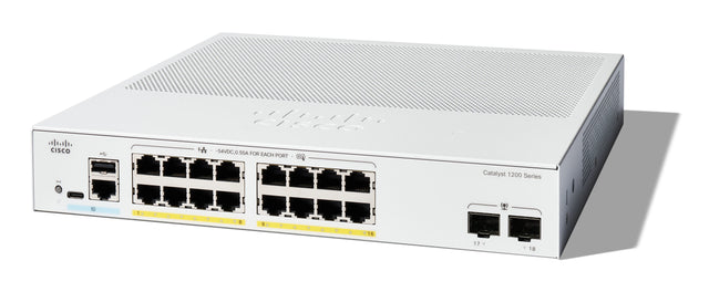 Cisco Catalyst 1200 Dispositivo de redes Gestionado L2 16