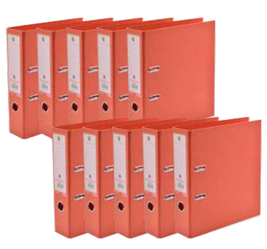 Techmakro KITCARP10SM carpeta de cartón Carta Rosa, Anillo D, Almacenamiento, Cloruro de polivinilo (PVC)