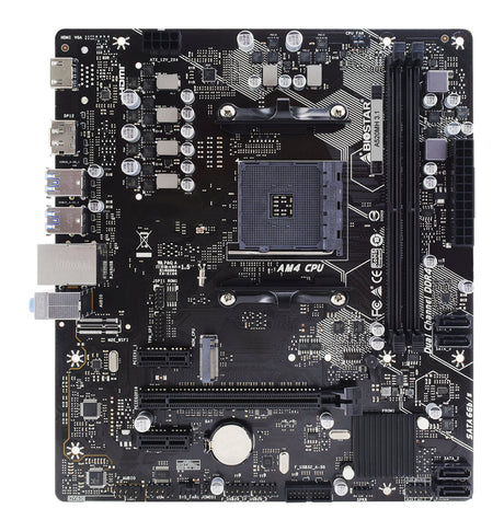 Biostar A520MH 3.1 placa base AMD A520 Enchufe AM4 Micro ATX, AMD Ryzen 3000 Series, DDR4-SDRAM