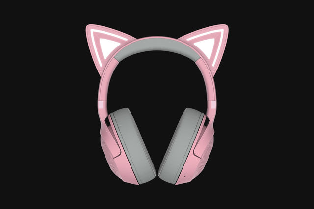 Razer Kraken Kitty V2 BT Auriculares Inalámbrico Diadema Juego Bluetooth Rosa, 20 - 20000 Hz, 350 g