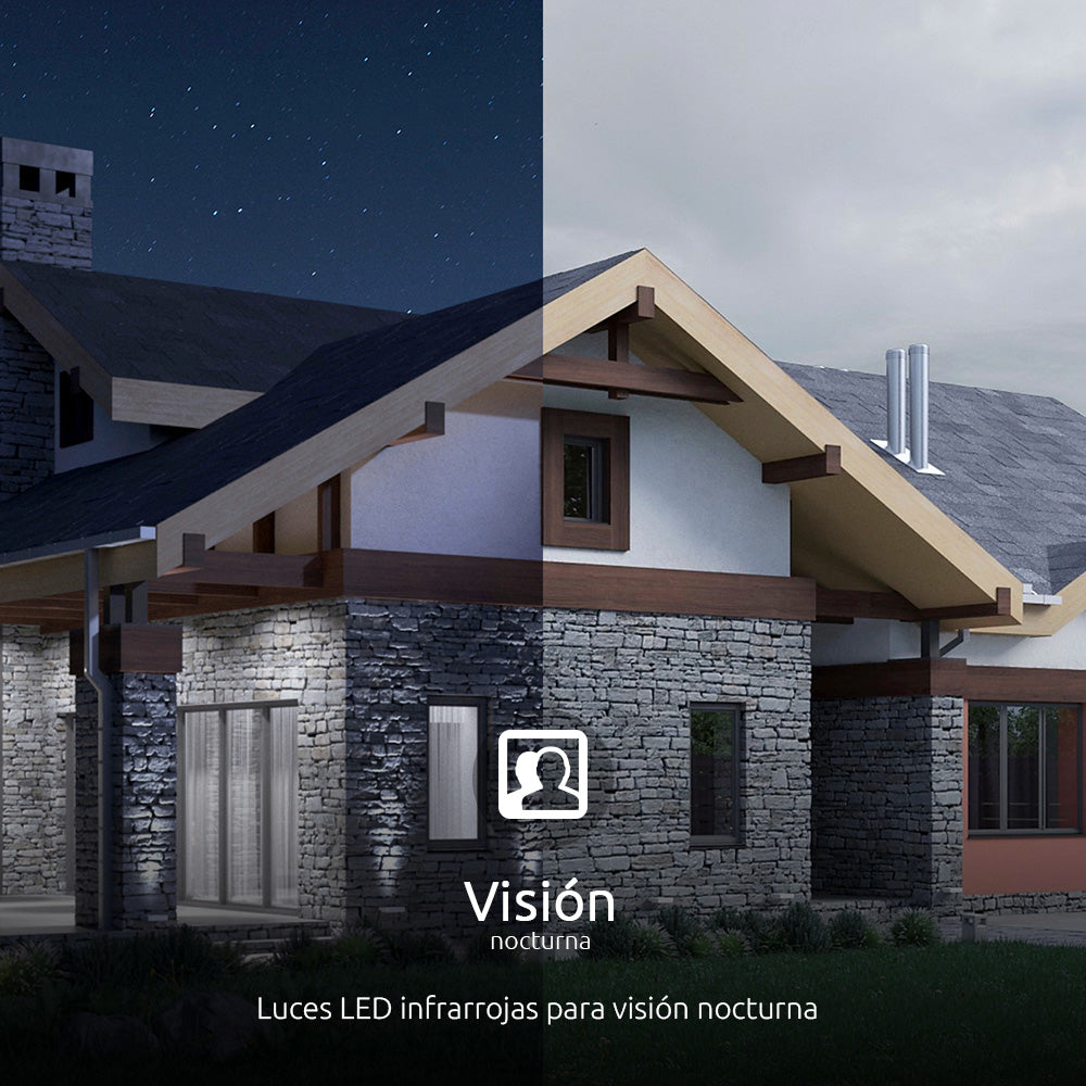 Cámara Inteligente Nexxt Solutions NHC O640 1080p 3 MP Inalámbrica