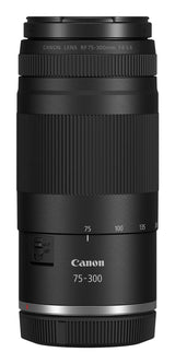 Canon RF 75-300 mm F4-5.6 Cropped frame(APS-C) camera Lente zoom Negro, Autoenfoque