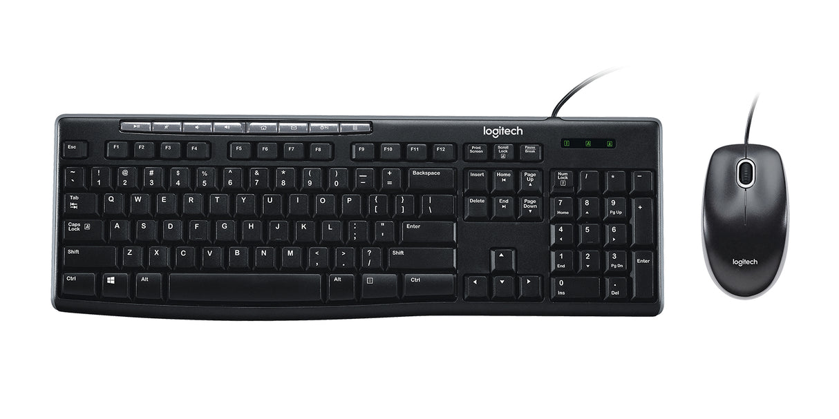 Logitech 920-002716 Teclado Alámbrico USB Inglés Completo (100%)