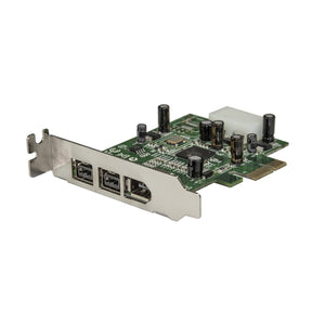 StarTech.com Adaptador Tarjeta FireWire PCI-Express Bajo Perfil de 2 Puertos F/W 800 y 1 Puerto F/W 400 Tarjetas y adapt