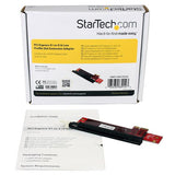StarTech.com Adaptador para Ranura de Extensión PCI Express x1 a x16 de Perfil Bajo Tarjetas y adaptadores de interfaz P