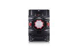 LG CJ42 sistemas de audio para el hogar Negro, Rojo Si 1 discos Frente