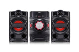 LG CJ42 sistemas de audio para el hogar Negro, Rojo Si 1 discos Frente