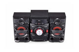 LG CJ42 sistemas de audio para el hogar Negro, Rojo Si 1 discos Frente