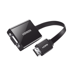 Ugreen 40248 adaptador de cable de vídeo 0,16 m HDMI Negro