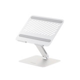 Soporte de Aluminio para Laptop | Ajustable 180° | Soporta Laptops de 10 a 17.3''| Capacidad de Carga 5Kg | Excelente Estabilidad | Diseño Para Alta Disipación de Calor | Altura y Angulo Ajustable | Plegable y Portátil.
