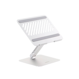 Soporte de Aluminio para Laptop | Ajustable 180° | Soporta Laptops de 10 a 17.3''| Capacidad de Carga 5Kg | Excelente Estabilidad | Diseño Para Alta Disipación de Calor | Altura y Angulo Ajustable | Plegable y Portátil.