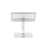Soporte de Aluminio para Laptop | Ajustable 180° | Soporta Laptops de 10 a 17.3''| Capacidad de Carga 5Kg | Excelente Estabilidad | Diseño Para Alta Disipación de Calor | Altura y Angulo Ajustable | Plegable y Portátil.