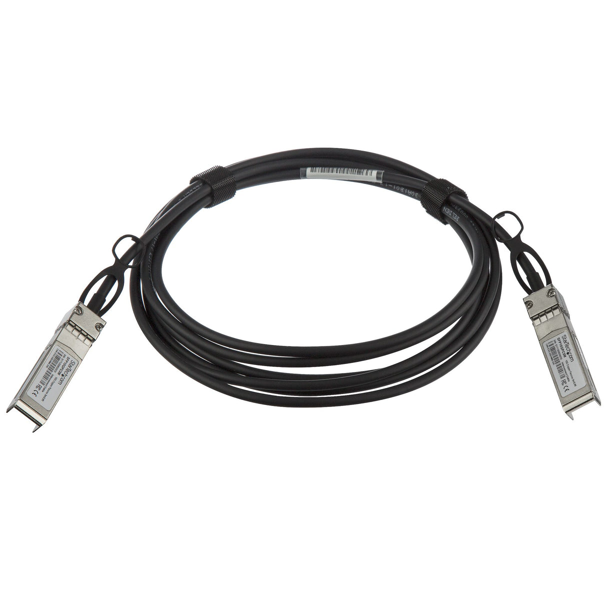 StarTech.com Cable de 3m Twinax Direct Attach SFP+ a SFP+ - 10G Compatible con MSA sin Codificar - DAC de Cobre SFP+ de 10 GbE - Módulo Transceptor Pa