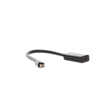 Convertidor Mini Display Port a HDMI / 4K@30Hz / Thunderbolt / Blindaje Interno Múltiple / Carcasa ABS / Longitud de 25 cm (9.84 pulgadas)