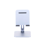 Soporte de Aluminio para IPad & Tablet | Plegable |Angulo Ajustable de 180° y 270° | Base Antideslizante | Protección  de Silicona | Amplia Compatibilidad con dispositivos de 7.9'' a 12.9'' | Aluminio Solido | Color Gris