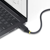 StarTech.com Cable HDMI de Alta Velocidad de 2,4m - Conectores de Agarre - 4K60Hz/1440p 144Hz - HDR10/HDCP 2.2/ARC - 18G