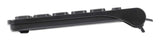 Manhattan 180702 Teclado Oficina Alámbrico USB Interruptor de membrana