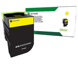 Lexmark 71B40Y0 cartucho de tóner 1 pieza(s) Original Amarillo