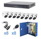 Epcom KEVTX8T8EW kit de videovigilancia Alámbrico 8 canales
