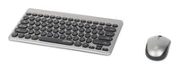 Manhattan 180795 Teclado Universal Inalámbrico RF inalámbrico Interruptor de membrana