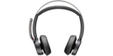 HP Poly Auriculares Poly Voyager Focus 2 USB-C-C con certificación Microsoft Teams + adaptador USB-C/A + base de carga Auriculares Auriculares Diadema Oficina/Centro de llamadas Binaural