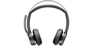 HP Poly Auriculares Poly Voyager Focus 2 USB-C-C con certificación Microsoft Teams + adaptador USB-C/A + base de carga Auriculares Auriculares Diadema Oficina/Centro de llamadas Binaural