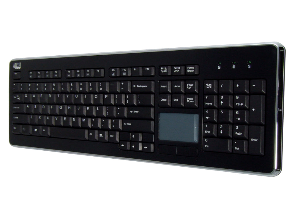 Adesso AKB-440UB teclado USB QWERTY Negro