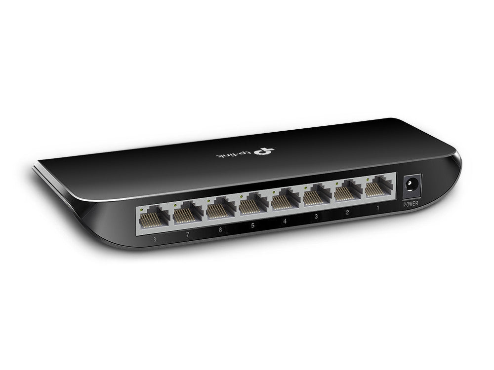 TP-Link TL-SG1008D dispositivo de redes No administrado 8 Gigabit Ethernet (10/100/1000) 8