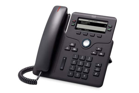 Cisco 6851 Teléfonos IP Teléfono IP Negro 4 líneas