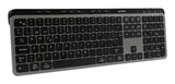 Acteck Inspire Krea TI755 teclado Hogar / Oficina RF inalámbrico + bluetooth QWERTY Español Negro, Gris