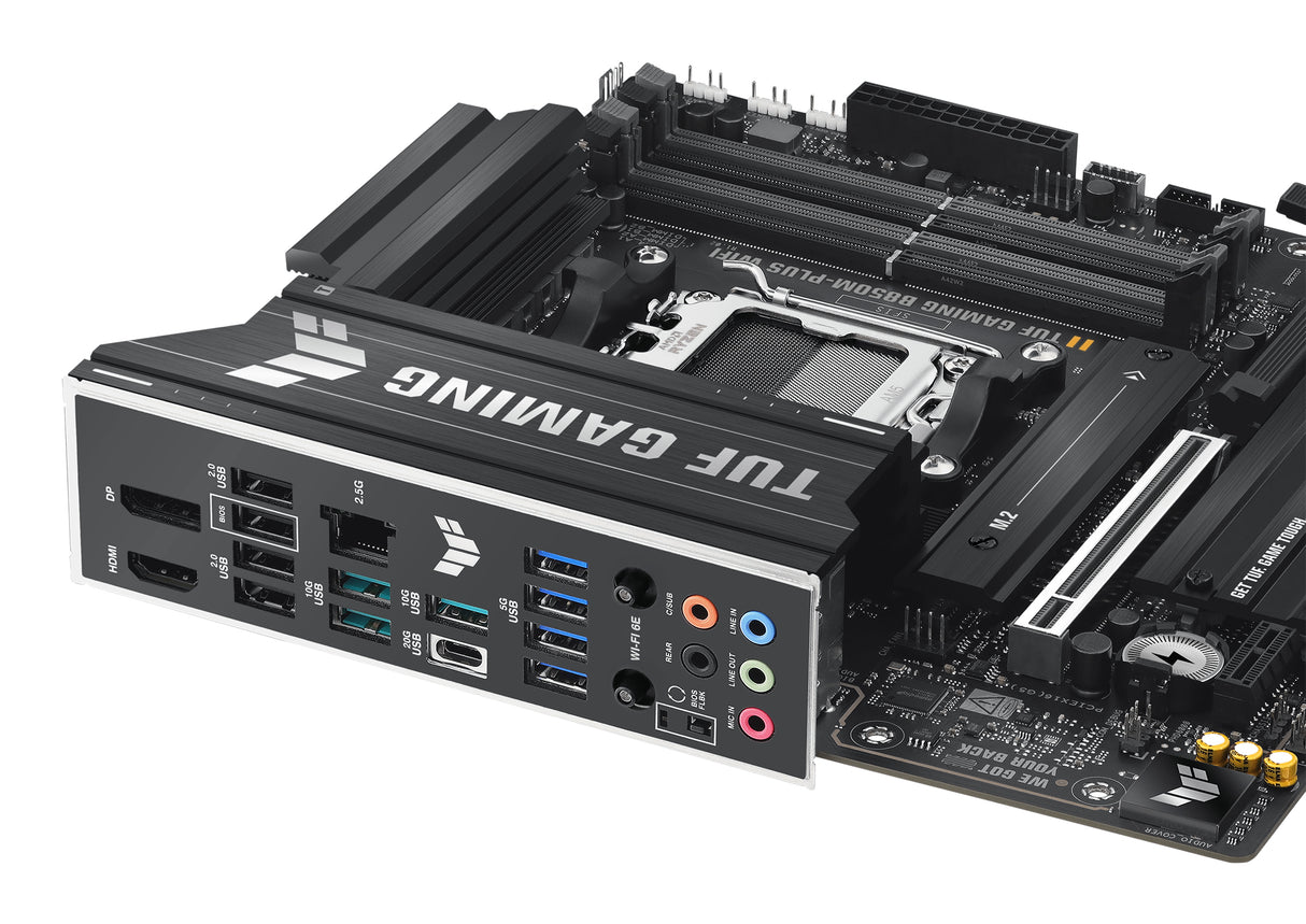 ASUS TUF GAMING B850M-PLUS WIFI placas base AMD Zócalo AM5 Zócalo AM5 DDR5-SDRAM