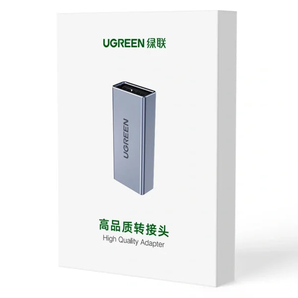 Ugreen 20119 cambiador de género para cable USB-A Gris