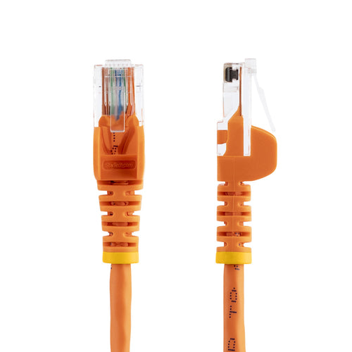 StarTech.com Cable de Red de 10m Naranja Cat5e Ethernet RJ45 sin Enganches Cables de red 10 m Cat5e RoHS