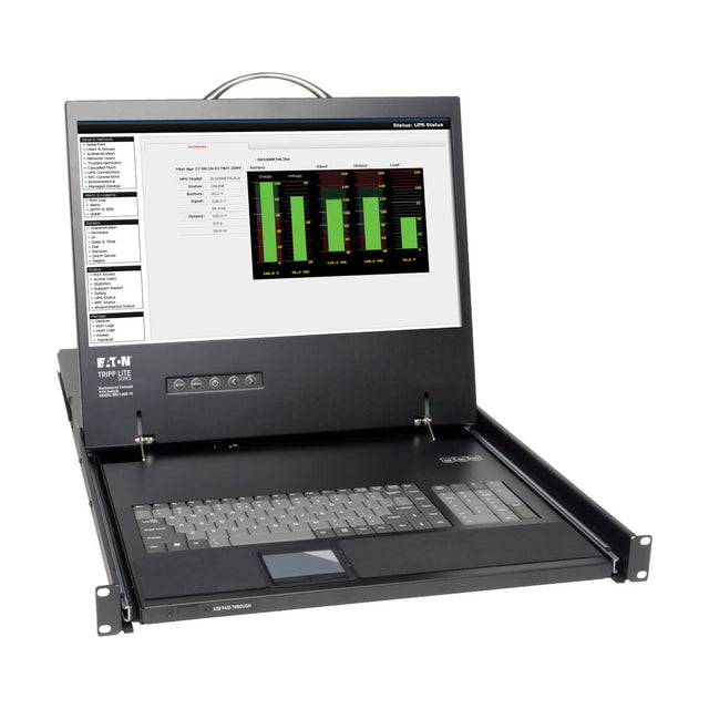 Tripp Lite B021-000-19 Consola para Montar en Rack - Consola para Montar en Rack 1U con LCD de 19 Pulgadas Consolas de r