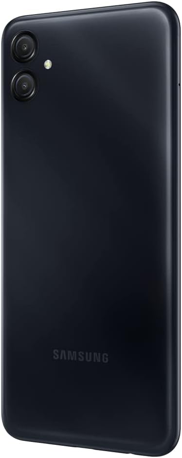 Samsung Galaxy A04e Smartphone, 6.5", 64GB, 3GB RAM, Cámara 13MP + 2MP / 5MP, OctaCore Android, Negro - A042MZKFLTM