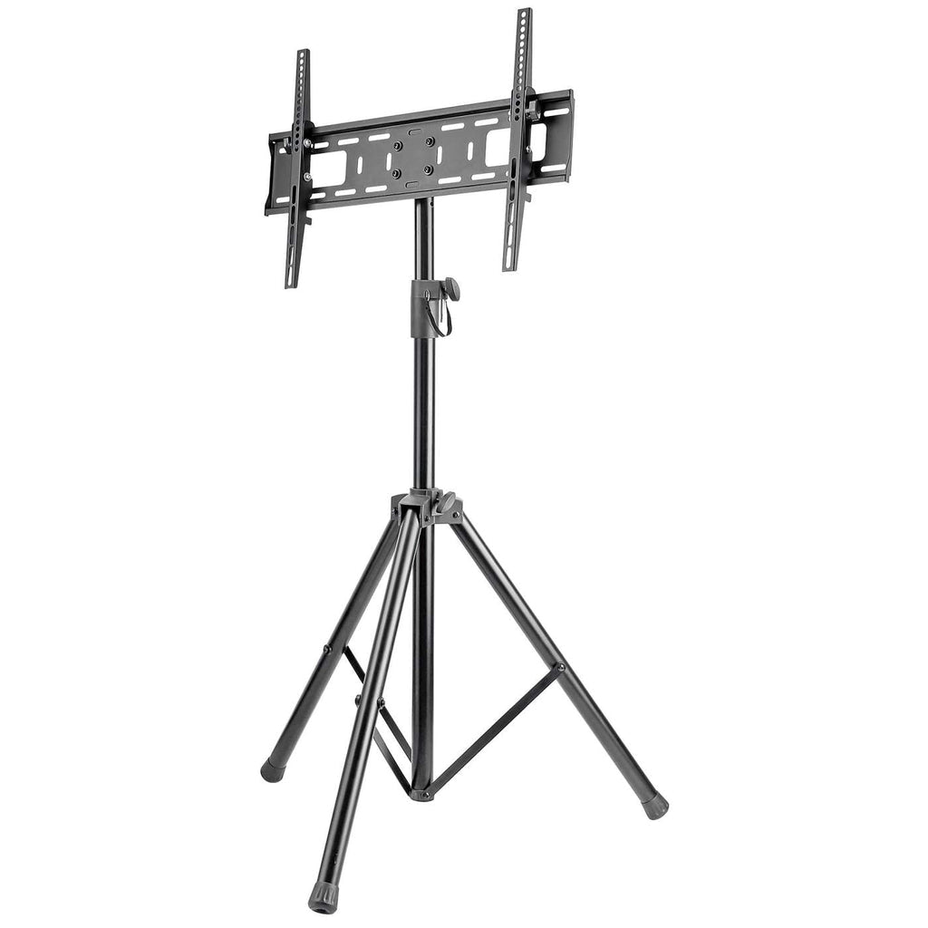 Manhattan Soporte para TV, de piso con trípode, pantallas planas de 37" a 70" de máximo 35 kg Monitor Negro
