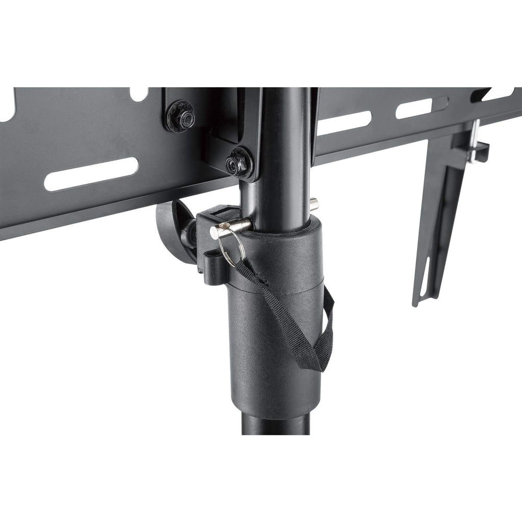 Manhattan Soporte para TV, de piso con trípode, pantallas planas de 37" a 70" de máximo 35 kg Monitor Negro