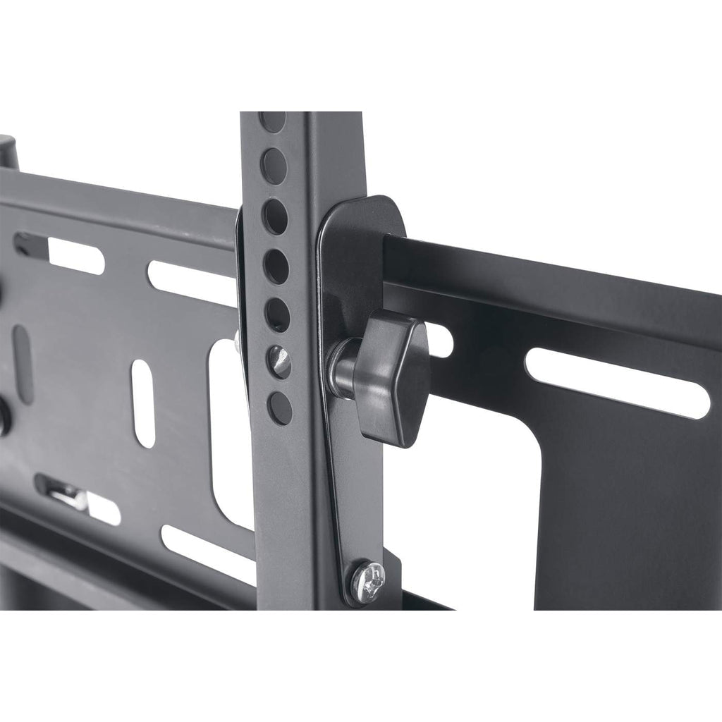 Manhattan Soporte para TV, de piso con trípode, pantallas planas de 37" a 70" de máximo 35 kg Monitor Negro