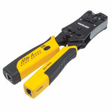 Intellinet Pinza Crimpeadora Universal de Plugs Modulares y Probador de Cables crimpadoras 80 mm 220 mm 25 mm 513 g