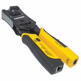 Intellinet Pinza Crimpeadora Universal de Plugs Modulares y Probador de Cables crimpadoras 80 mm 220 mm 25 mm 513 g