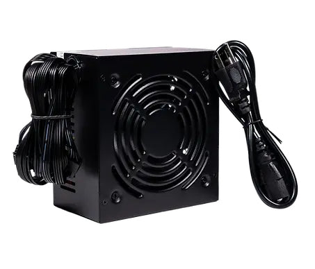 Evotec Ev-600 unidad de fuente de alimentación 600 W 24-pines ATX ATX Negro, 115 - 220 V, No modular