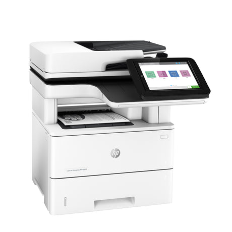 HP LaserJet Enterprise M528dn Conexiones inalámbricas Multifunction Blanco y negro Impresora, Copiadora, escáner; Doble cara